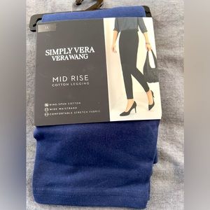 1X Vera Wang Navy leggings